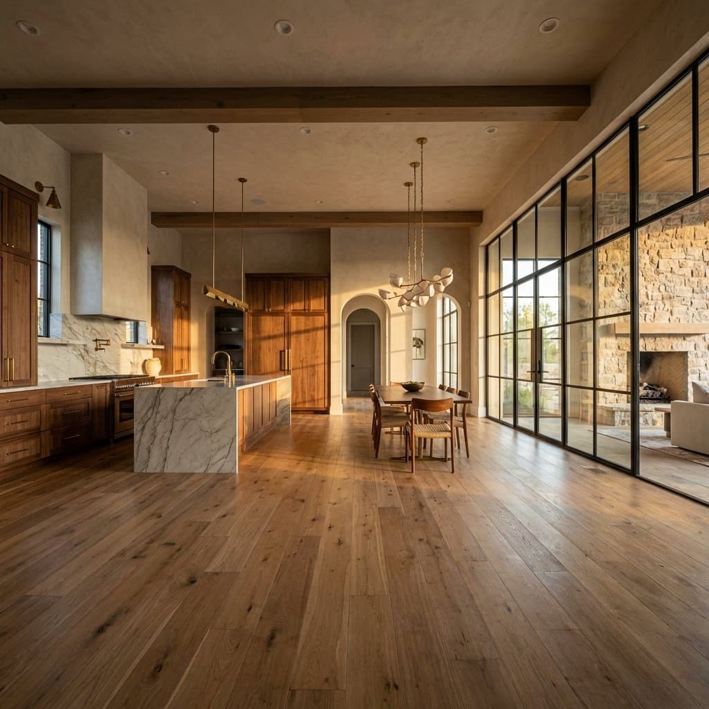 Home renovation project in progress showing kitchen and living area transformation in a Pennsylvania home