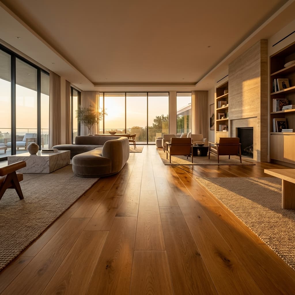 Flooring Installation project example 1 - VM Power Construction portfolio