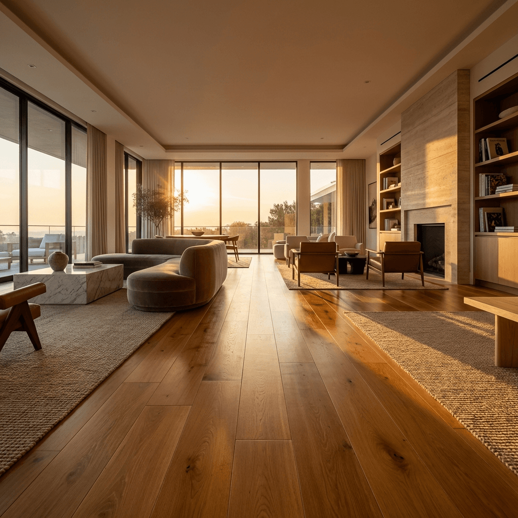 Flooring Installation project example 1 - VM Power Construction portfolio